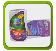 日化不干膠標簽