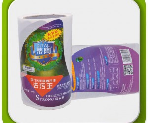 日化不干膠標簽